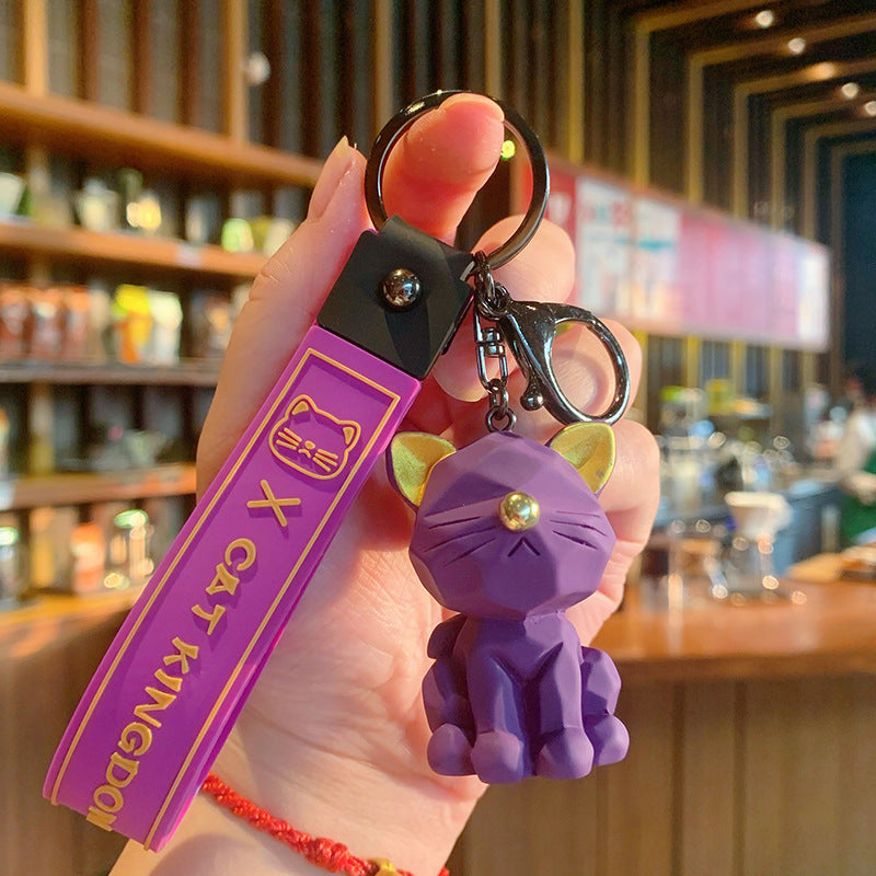 Adorable silicone keychain gift