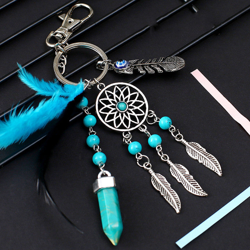 Bohemian metal keychain gift for friends