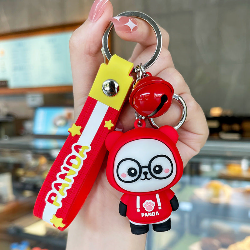 Cute unisex keychain with panda design