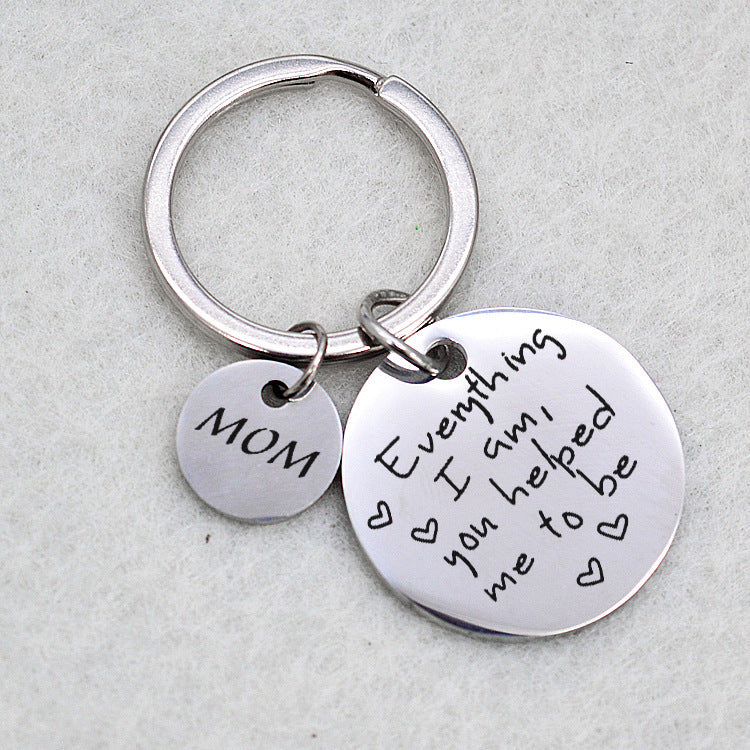 Daughter to mom heartfelt keyring gift