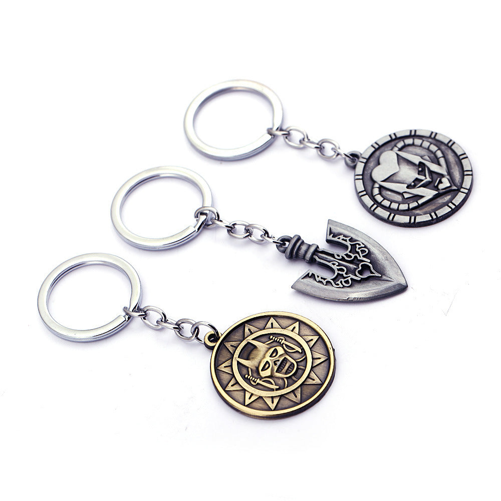 Durable keychain with minimalist design