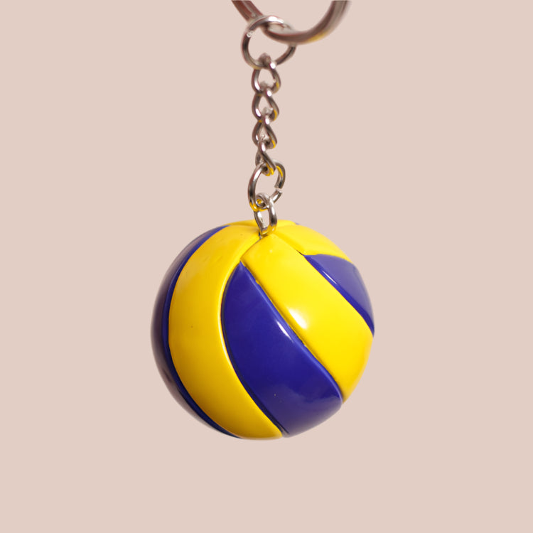 Football-themed pendant keychain