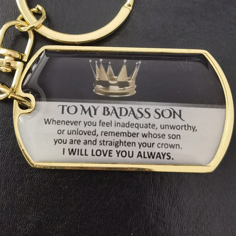 Inspirational keychain for everyday use