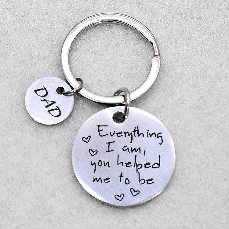Lightweight metal keychain for Mother’s Day