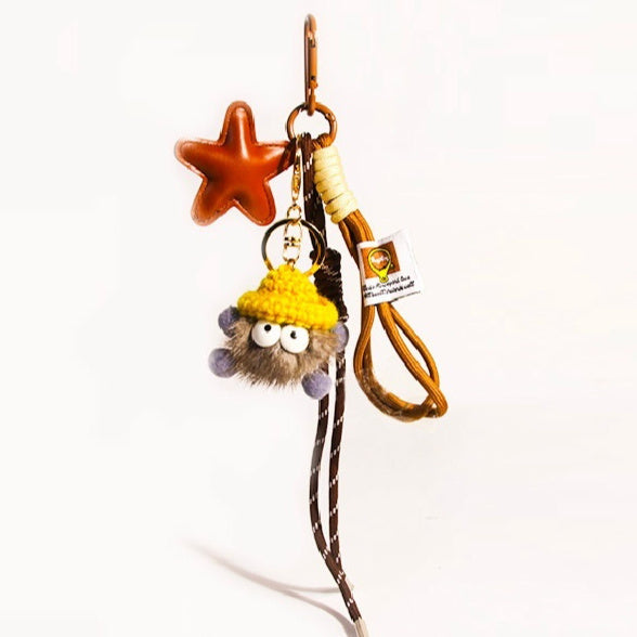 LuxeBlackBag OL style key ornament
