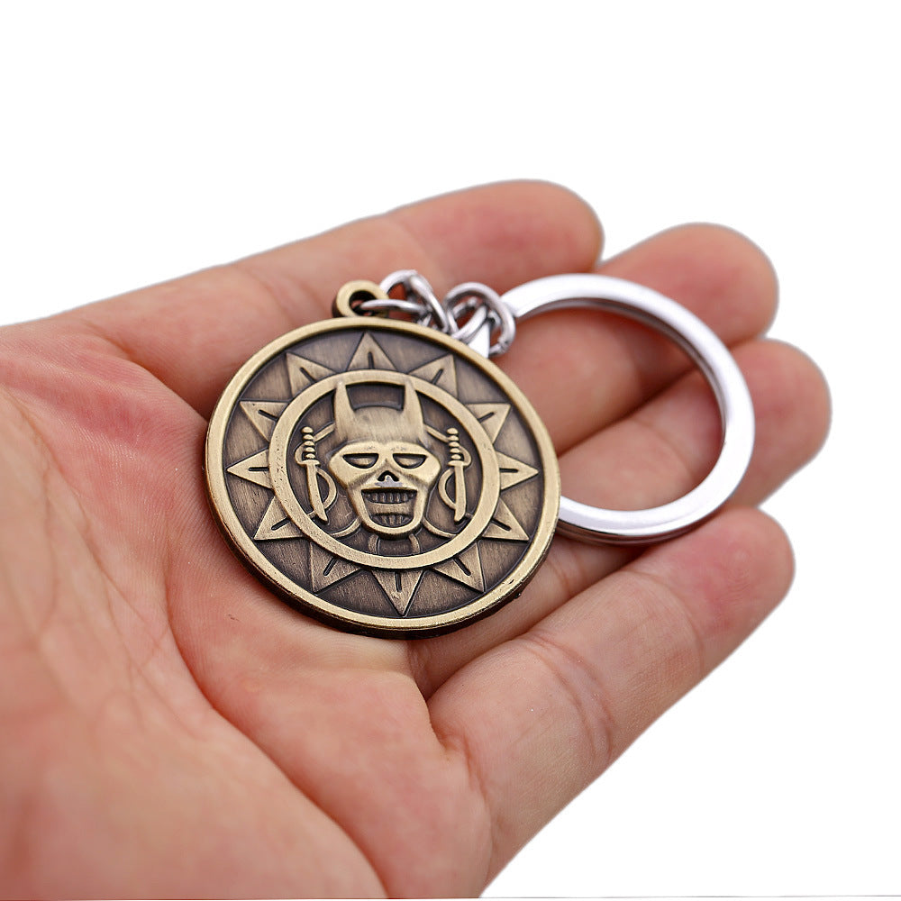Sleek alloy key ring for everyday use