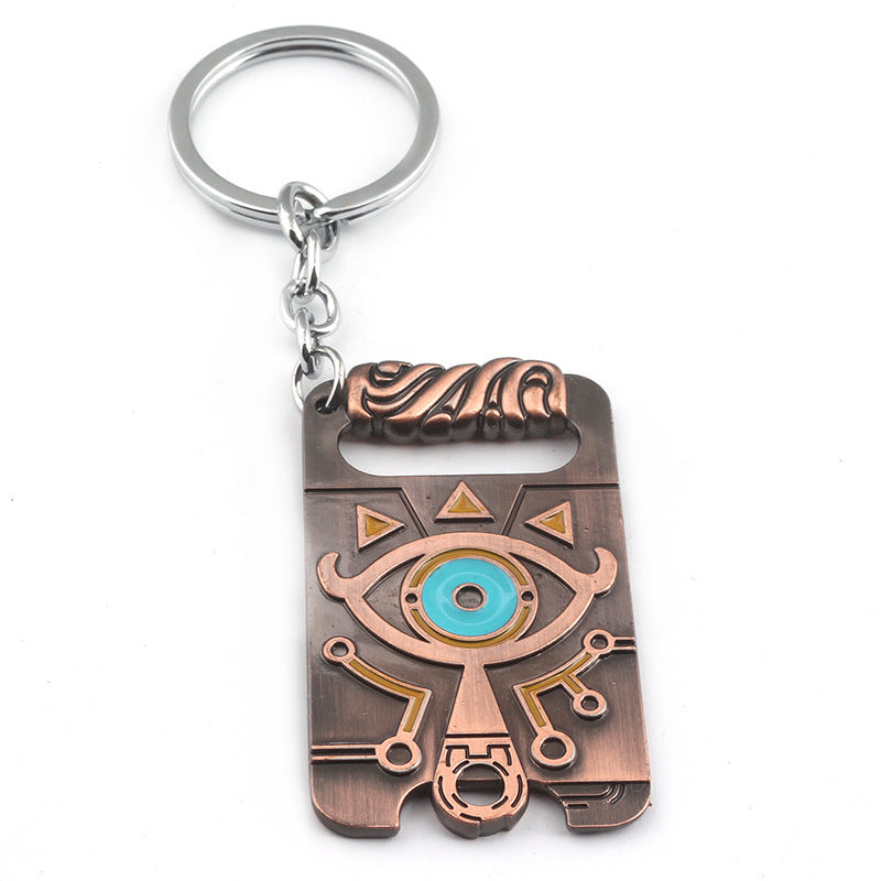 Sleek silver keychain for daily use