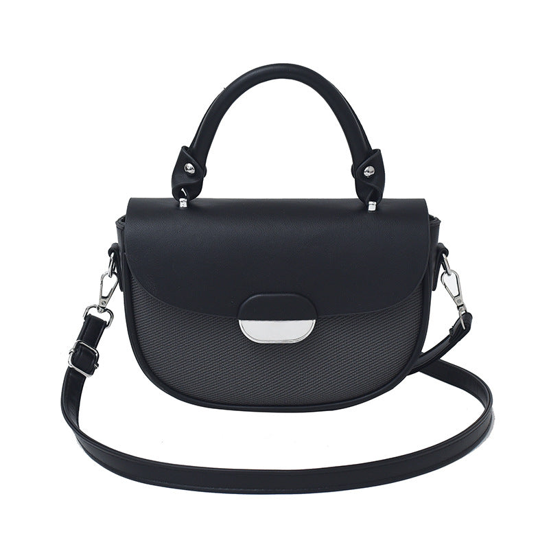 Black crossbody small purse for daily use