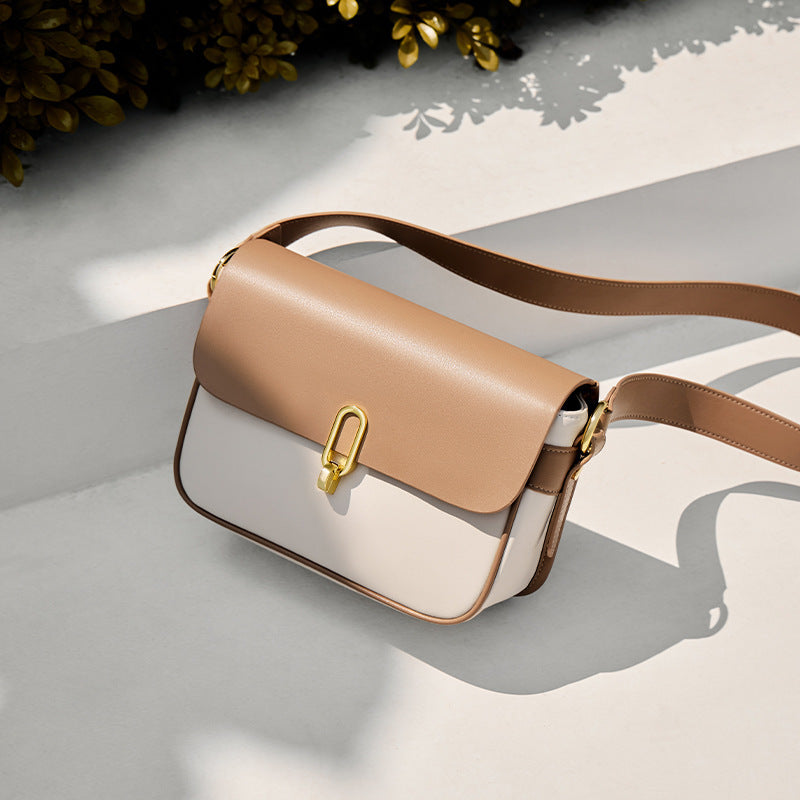 Genuine cowhide soft bag for daily use