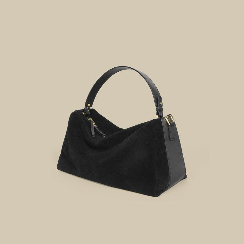 High-grade cowhide tote bag for daily use