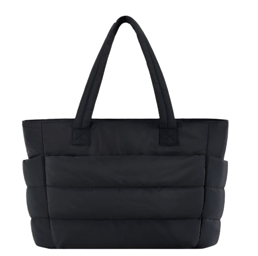 Lightweight tote for flights and weekend travel