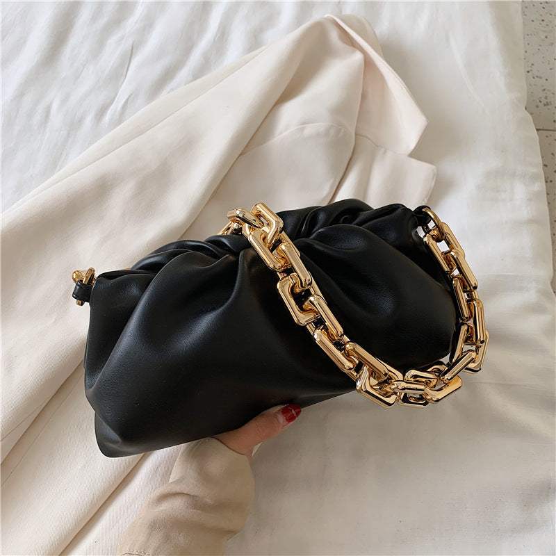 White Chain Crossbody Bag for Women β Stylish PU Leather Design