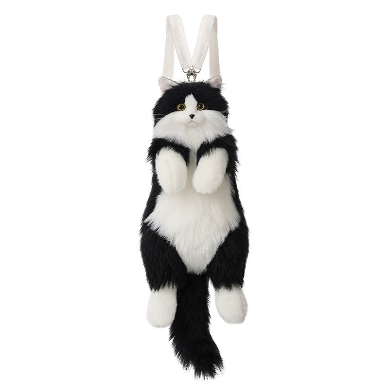 Youth cat-shaped bag by LuxeBlackBag