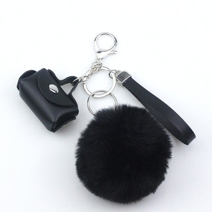 Artificial leather bag charm in multiple colors