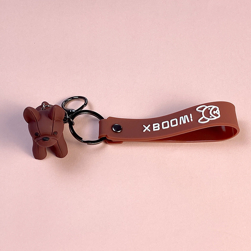Bulldog keyring individually packed for gifts