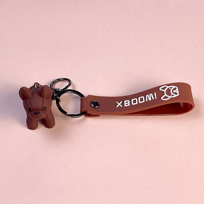 Bulldog keyring individually packed for gifts