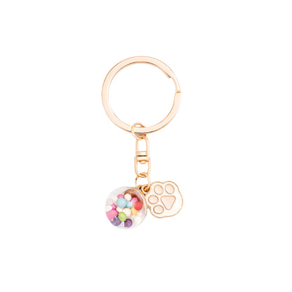 Decorative cartoon keyring for backpack