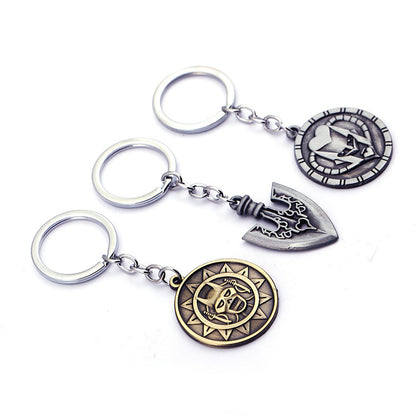 Durable keychain with minimalist design