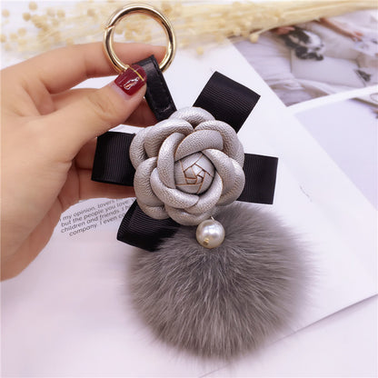 Elegant women’s bag keychain accessory