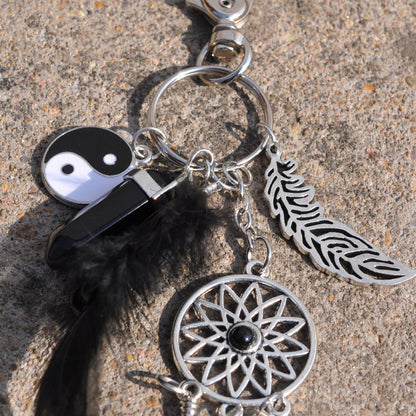 Key cover dreamcatcher pendant