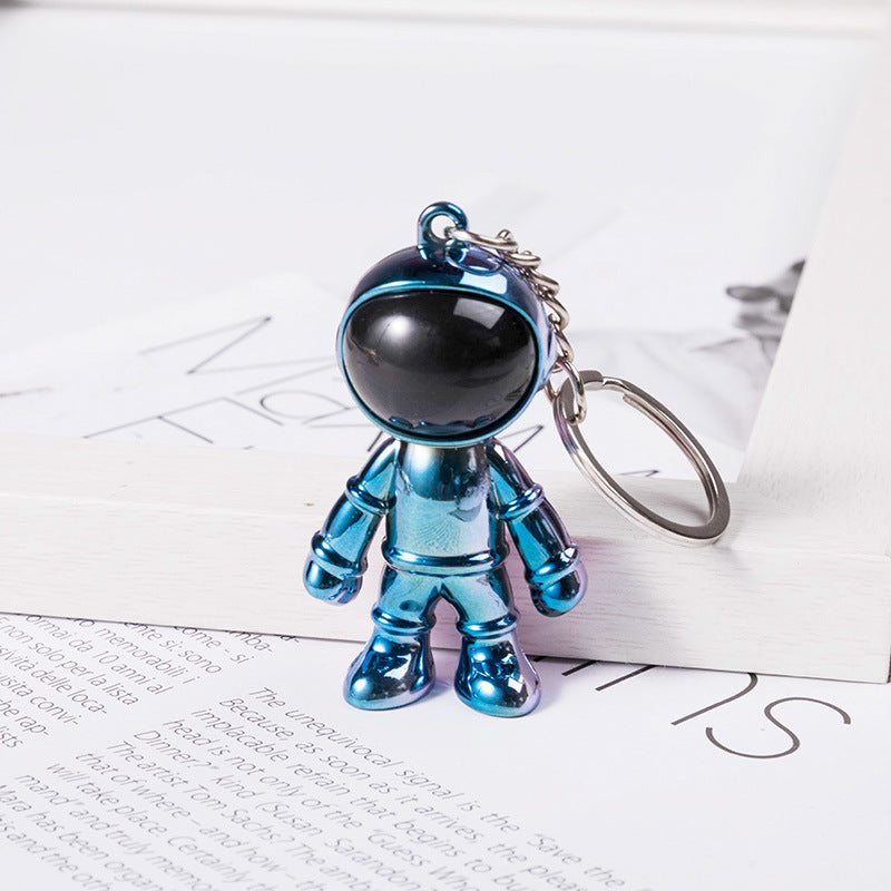 Korean-inspired space pendant on keyring