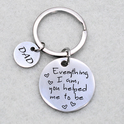 Lightweight metal keychain for Mother’s Day