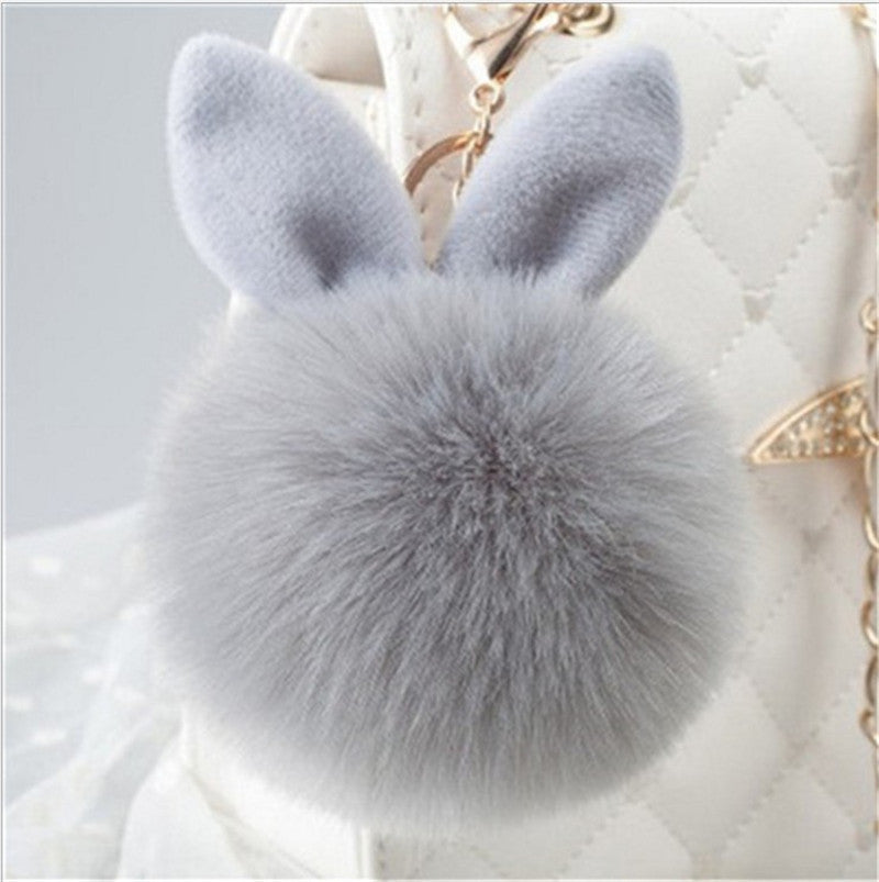 Lightweight plush keychain for women