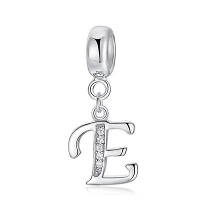 LuxeBlackBag D43 silver bead for gift