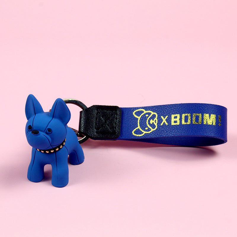 LuxeBlackBag cartoon dog pendant for kids and couples