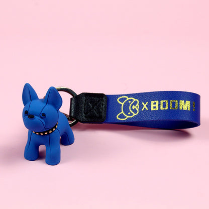 LuxeBlackBag cartoon dog pendant for kids and couples