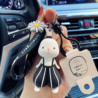 Original doll-style rabbit charm