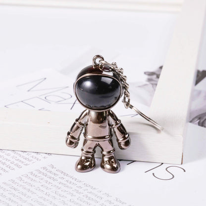 Spaceman keychain for unisex fashion