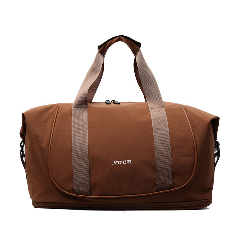 Rear view of breathable Oxford shoulder crossbody bag