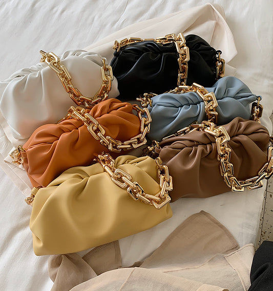Chain Crossbody Bag – Wild Ins Cloud Style for Women in PU Leather