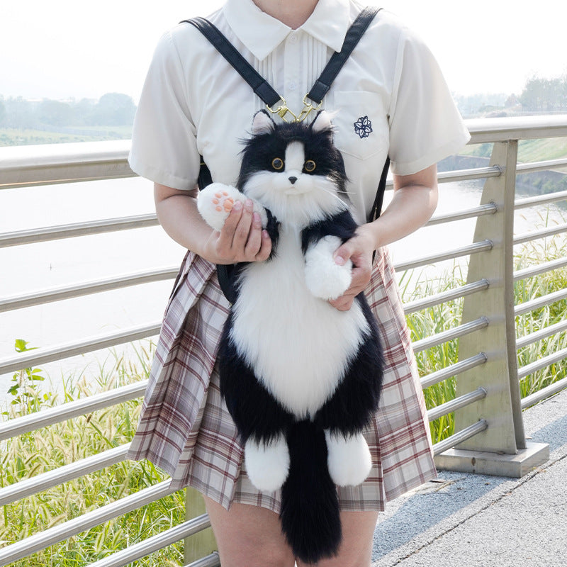 Kawaii plush toy bag for teens and girls