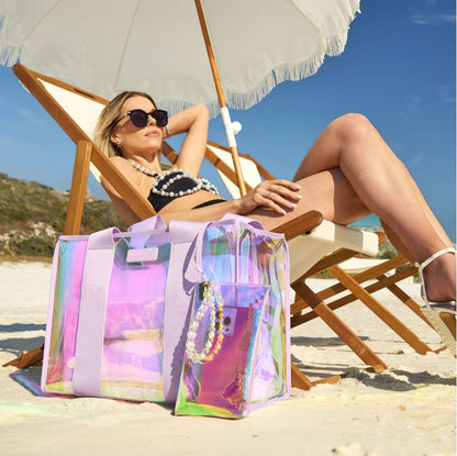 Case-Mate PVC waterproof beach tote bag for women