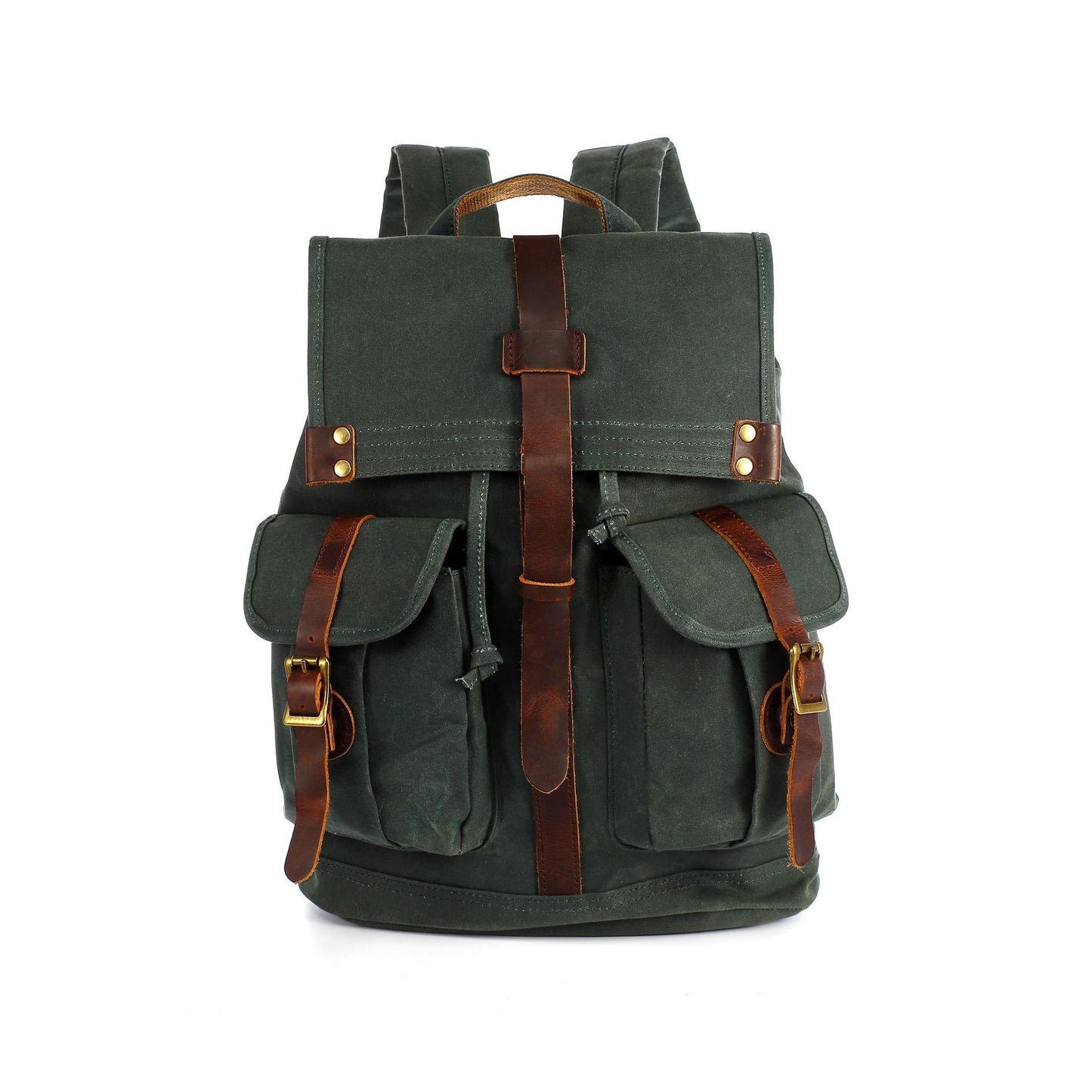 Ergonomic curved shoulder straps for comfortable carry