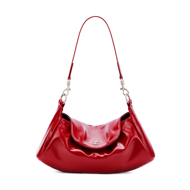Double-joint strap style of women's crossbody purse