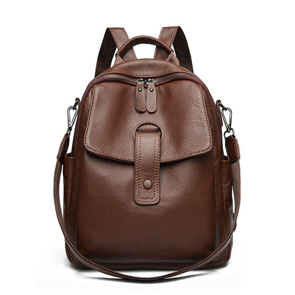 Multipurpose women's backpack with organized interior