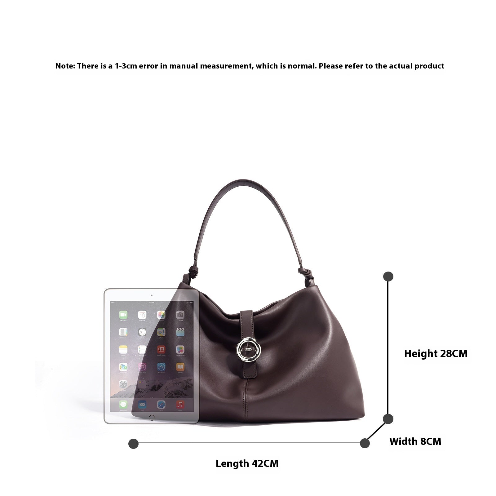 Moss green dumpling shape shoulder bag