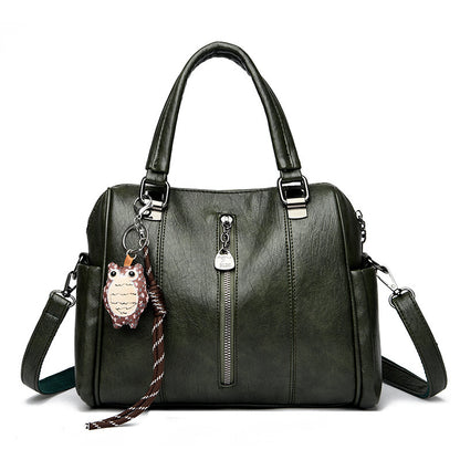 Peacock blue crossbody handbag for everyday wear