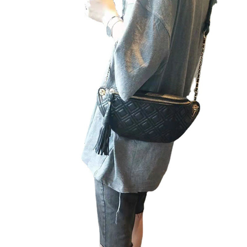 Pink fashion mini bag with chain strap