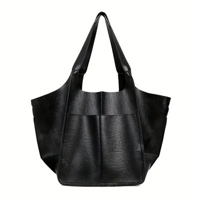 Black tote bag