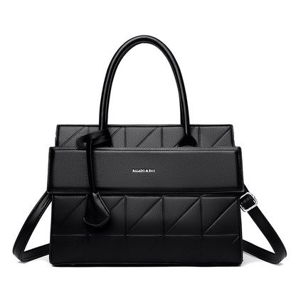 Inside look of large capacity tote bag