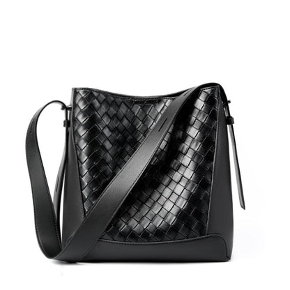 Urban simplicity crossbody purse in genuine leather